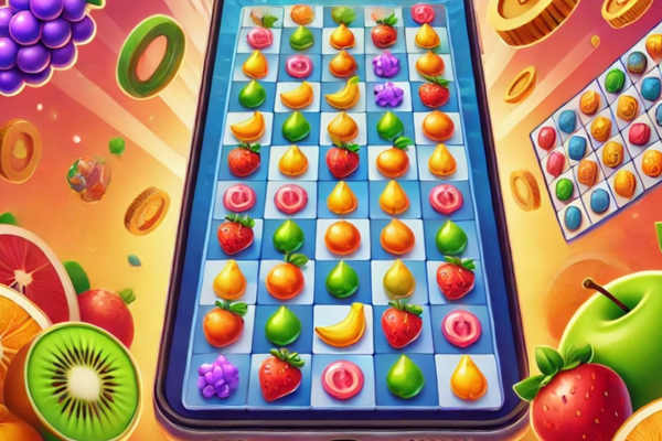 Ganhar dinheiro com o App Shiny Fruit Elimination
