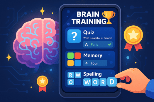 Brain Rush: app para treinar o cérebro e recompensas
