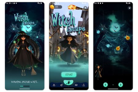 Witch Escape jogo de coletar varinhas: Aventura Máxima no Mobile