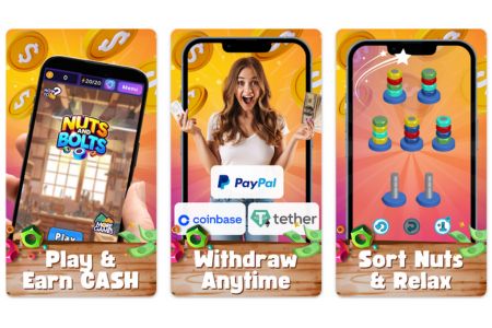 Nuts Bolts Sort jogo para ganhar dinheiro: desafie sua mente e ganhe prêmios reais